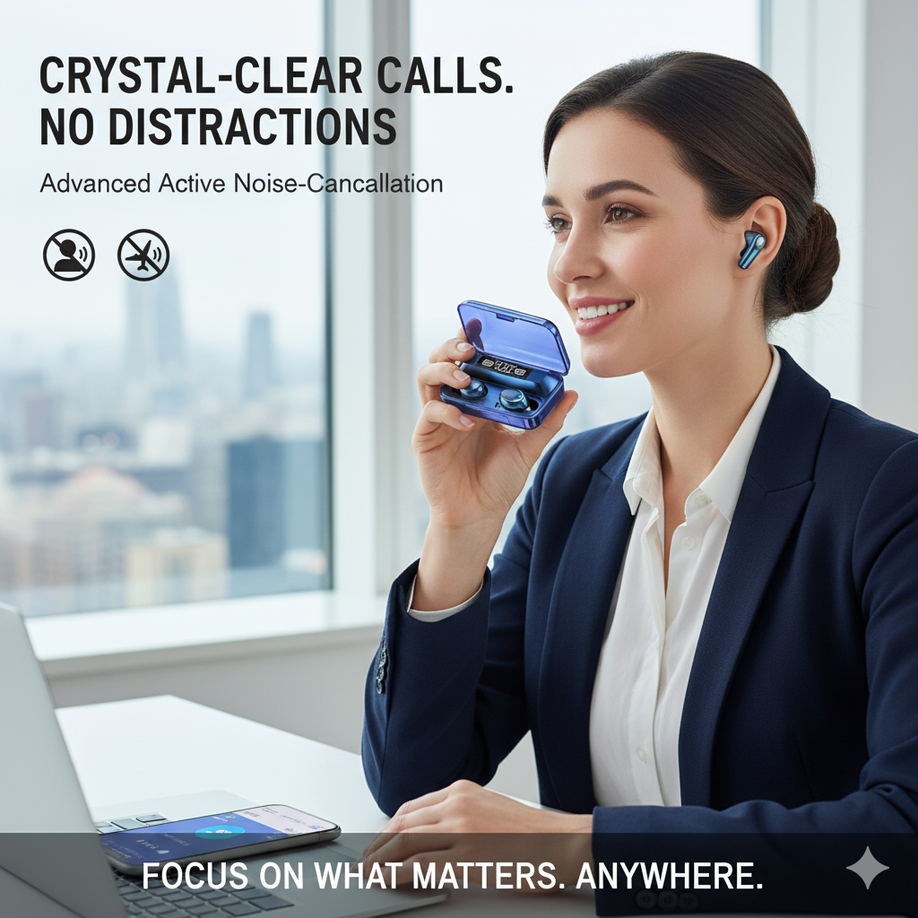 LumaBuds - Auriculares inalámbricos LED