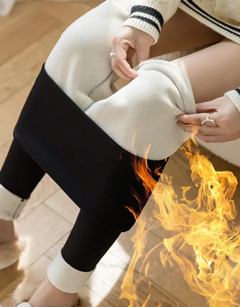 Leggings térmicos con forro de terciopelo