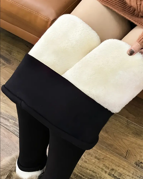 Leggings térmicos con forro de terciopelo